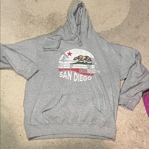 Gray San Diego Hoodie